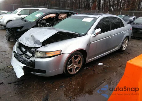 2005 Acura Tl from USA, damaged, VIN 19UUA66255A012853